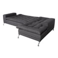 thumbnail image 4 of Sofá Cama M & E MUEBLES Carmen Modular Gris Oxford de Lino Izquierda, 4 of 10