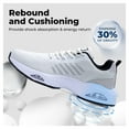 thumbnail image 4 of B BESUNEW Men's Athletic Running Shoes Lightweight Breathable Tennis Walking Sneakers for Gym Jogging Sports US 7-13, 4 of 14