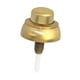 thumbnail image 4 of Botón de descarga de inodoro de una sola descarga Botón de inodoro Fácil de instalar Reparación de inodoros Juego de oro, 4 of 9