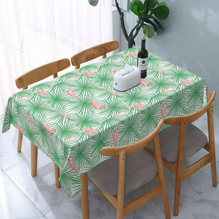 

Tablecloth Flamenco Tree Table Cloth For Rectangle Tables Waterproof Resistant Picnic Table Covers For Kitchen Dining/Party(54x72in)