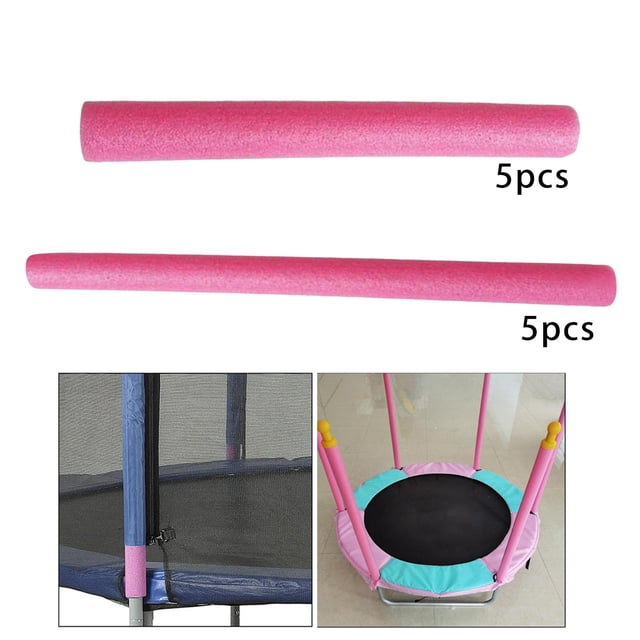 10 piezas fundas de espuma para , cubierta protectora de espuma para Rojo 40cm Rosa 90cm Cola Mangas de trampolín