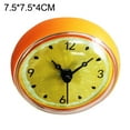thumbnail image 3 of NUZYZ Bathroom Kitchen Waterproof Fruits Lemon Suction Cup Refrigerator Wall Clock, 3 of 8