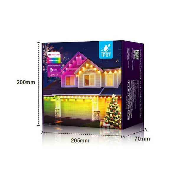 Waterproof Eave Bluetooth Eave Light String LED Eave Lights