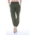 thumbnail image 4 of White Mark Pantalon de Jogging Harem Taille Haute pour Femmes, Lot de 2, 4 of 5