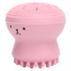 thumbnail image 2 of Limpiador de espuma de goma suave para gatos y perros con dispensador de champú incorporado - Cepillo de baño para mascotas con burbujas rosadas, 2 of 8
