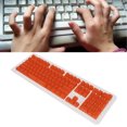 thumbnail image 2 of Fyydes Keyboard Keycaps 108 Key OEM Height DIY Transparent Matte Mechanical Keycap for 61/87/104 Key Mechanical Keyboard,Backlit Keycaps,Pastel Keycaps, 2 of 8