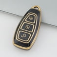 thumbnail image 1 of SPRING for TPU Car Remote Key Case Shell Cover Fob ford Focus 3 4 ST for Mondeo MK3 MK4 Black, 1 of 6