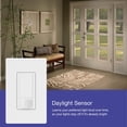 thumbnail image 3 of Interruptor con sensor de movimiento Lutron Maestro MS-OPS2-SW 2A Snow, 3 of 8