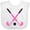 AA-White, variant on Inktastic Field Hockey Sticks Girls Baby Bib