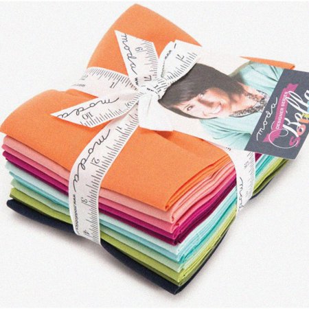 Vibrant Hues Fabric Fiesta: 12 Fat Quarter Bundle by V and Co