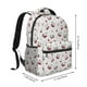 thumbnail image 2 of Disketp Cherry Berries Mochila Estampada para Hombre y Mujer – Mochila Ligera Clásica con Múltiples Bolsillos para Universidad, Trabajo y Viajes-One Size, 2 of 5