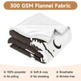 thumbnail image 2 of Gresahom Bear Deer Throw Blanket for Men Boys, Outdoor/Nature Enthusiasts Gift Super Soft Flannel Fleece Blankets Bear Deer Lovers Birthday Gifts, for Graduation Father's Day Travel Sofa Bed(40"x50"), 2 of 7