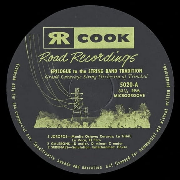 Grand Curucaye String Orchestra of Trinidad - Epilogue to the String Band Tradition - World / Reggae - CD