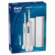 Oral-B Smart Clean 360 Rechargeable Toothbrushes, 2 Pack