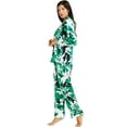 thumbnail image 3 of LONXU Women's Sleepwear Silk Satin Luxury Nightwear Sets XS-XXXL, 3 of 6