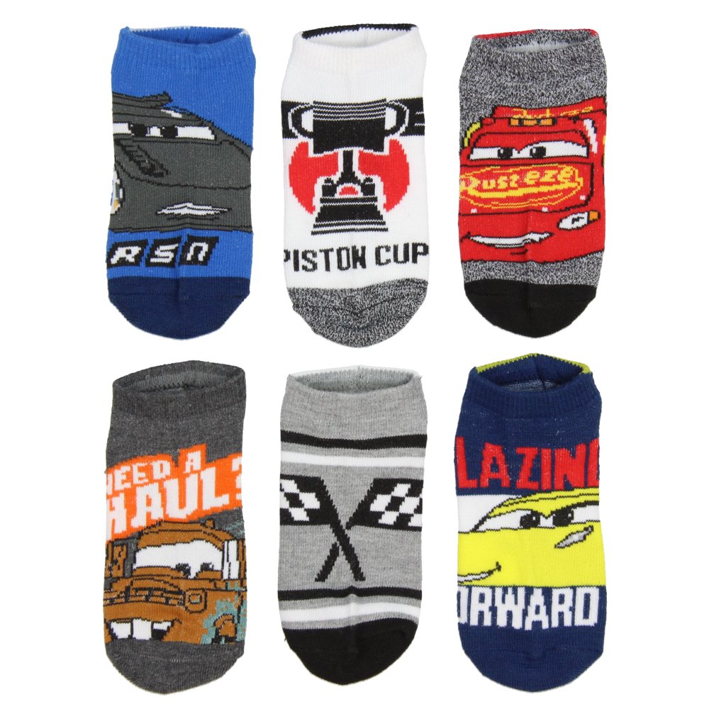 Disney Disney Cars Boys' Kids Character and Sayings Ankle No Show