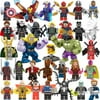 32 Pcs Superhero Action Figures Venom Hulk Iron Man Minifigures Building Blocks Toys Birthday Gift for Kids Boys Fans Collections and Display Super Hero Toys