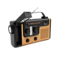 thumbnail image 1 of Radio de emergencia Manivela Radio solar con función BT Ranura para tarjeta TF Banco de energ Carevas Equipo de radio, 1 of 7