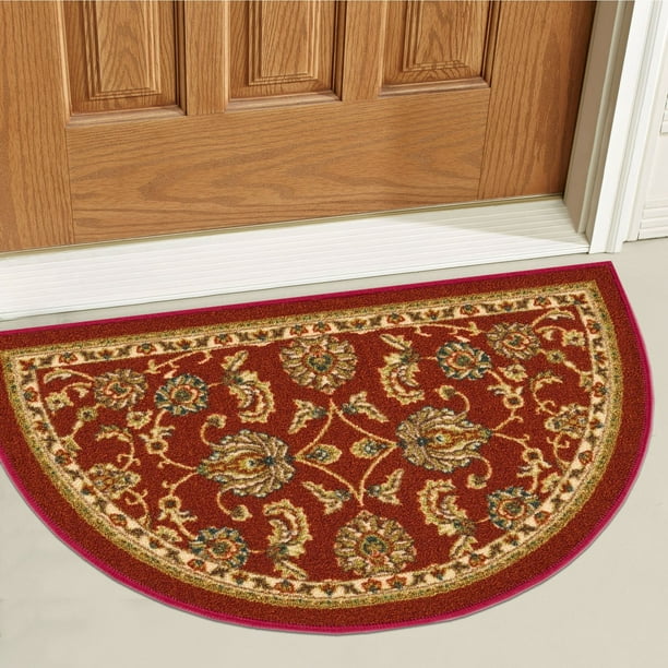 NonSkid / Slip Rubber Back Antibacterial 18" x 31" Slice Door Mat