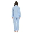 thumbnail image 5 of Kolipajam 100% Cotton Pajamas for Women Long-Sleeve Pjs Cozy Button Down Boyfriend Sleepwear L, 5 of 6