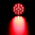 thumbnail image 2 of 1Pcs 3 inch Round 14 Led Tail Light Car Truck Stop Brake Flash, 2 of 7