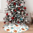 thumbnail image 5 of Sikiie Various Turtle 30-48 inches {designName} Print Christmas Tree Skirt Snowman Xmas Tree Skirt with Edge Christmas Decorations for Holiday Party, 5 of 7