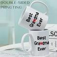 thumbnail image 3 of Mycheny Best Grandma Ever Coffee Mug - Funny Mother's Day Gift for Nana, Fun Cup for Grandmother, Grandma Birthday Gifts idea from Grandkids, 3 of 7