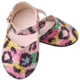 thumbnail image 1 of Zapatos De Lentejuelas Zulema para Muñeca De Niña De 18 pulgadas Amarillo, 1 of 7