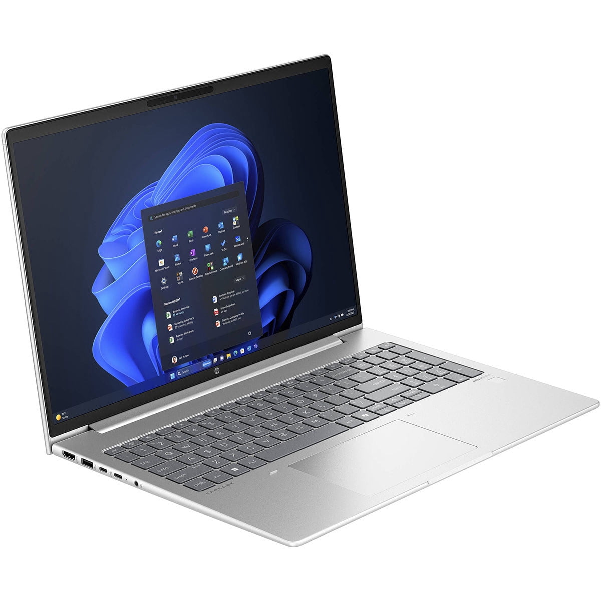 HP ProBook 460 G11 16" WUXGA Laptop, Intel Core Ultra 7 155U 1.7GHz, 32GB RAM, 512GB SSD, Windows 11 Pro, Pike Silver