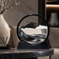 thumbnail image 4 of Sand Art Picture Hourglass Decor, Plastic Dynamic Sandscape Ornament for Home, Office Desk, Wine Cabinet, Elegant Home Display for Stress Relief, 4 of 7