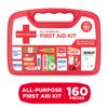 Johnson & Johnson All-Purpose Portable Compact First Aid Kit, 160 pc