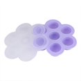 thumbnail image 1 of Molde para congelador de alimentos BuyWeek 7 cavidades silicona azul rosa morado naranja, 1 of 12