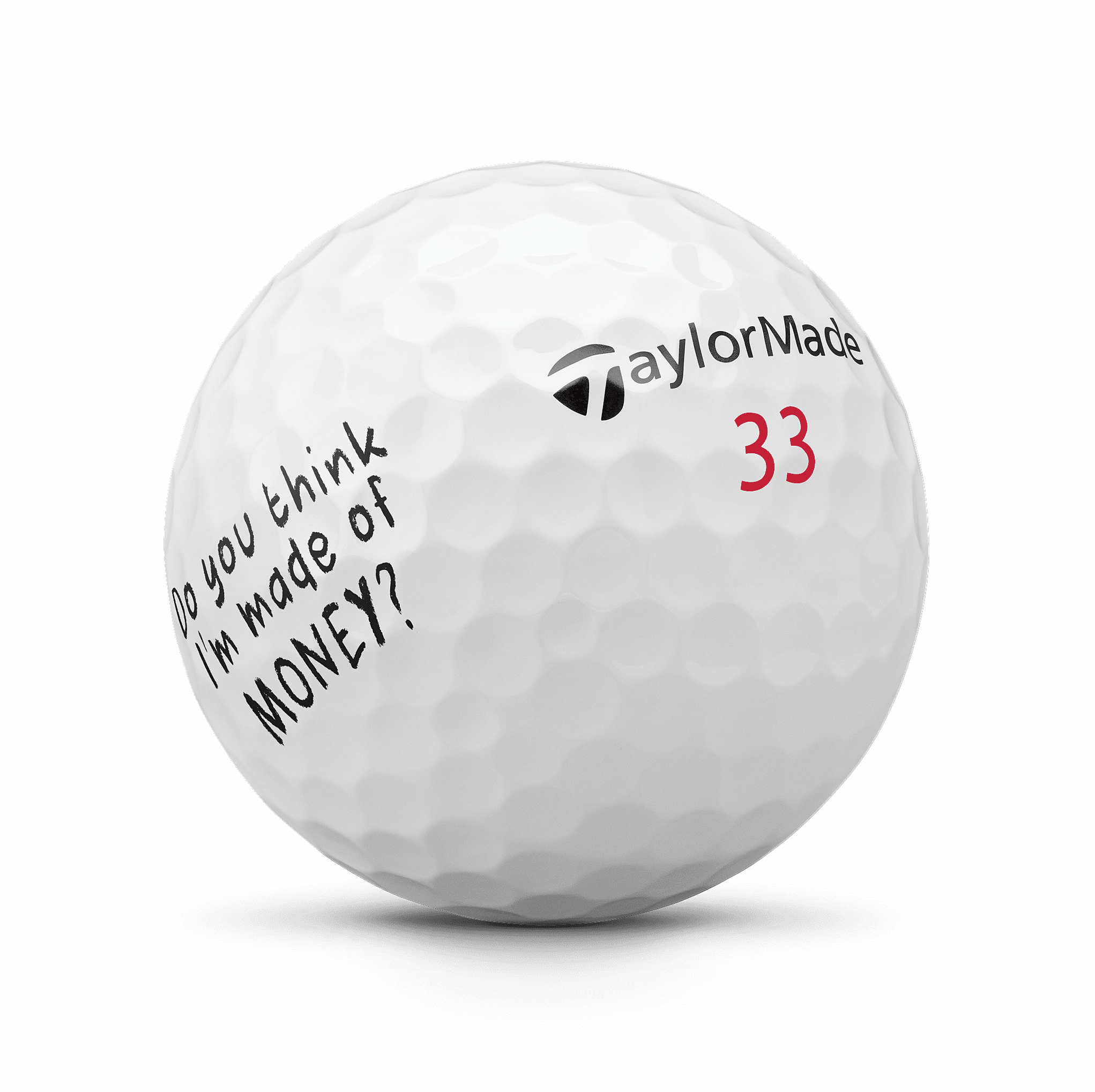 TaylorMade DAD-ISMS Project (a) Golf Balls, 6 Pack