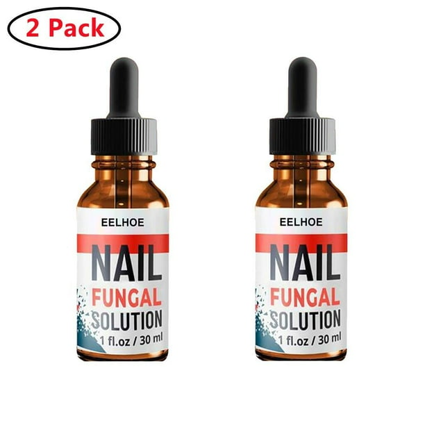 2 Pack Nail Fungus Treatment Antifungal Solution and Fungal Nail Cure