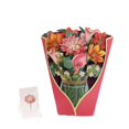 thumbnail image 1 of Pop-Up Cards, 13.8Inch Life Sized Forever Flower Bouquet 3D with Note, 1 of 5