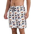 thumbnail image 2 of Balery Pirate Theme Traje de Baño Estilo Hawaiano para Hombre, Shorts de Secado Rápido con Bolsillos-3X-Large, 2 of 6