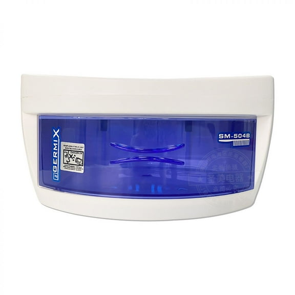 UV Sterilizer Disinfection Cabinet Ozone Disinfect for Nail Art Equipment Tool Manicure Portable Nail Disinfection Box Hairdressing Tool, Smart Phone, Barber Scissors Salon Spa Towel-