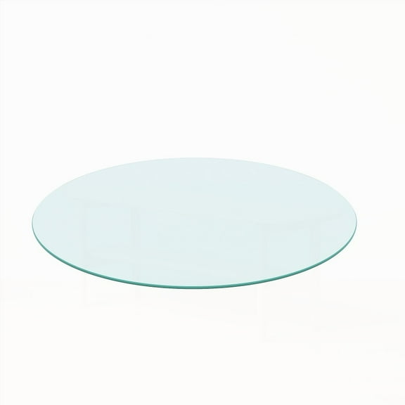 High Quality Tempered Glass Table Top | 20" Inch Round, 1/4" Thick