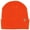 Blaze Orange, variant on 100% Merino Wool - Midweight Everyday Knit Cuff Beanie - Warm Winter Hat - Blaze Orange