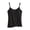 Z39 Black, variant on Plus Size Cami with Built In Bra for Women Adjustable Spaghetti Strap Tank Tops Stretchy Basic Layering Seamless Summer Casual Camisole Black,XXL