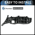 thumbnail image 4 of Soporte de Parachoques Soporte Izquierdo Retenedor de Parachoques Montaje No.86551S1000 para Hyundai Santa Fe, 4 of 6
