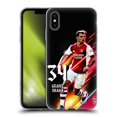 thumbnail image 1 of Head Case Designs Officially Licensed Arsenal FC 2021/22 First Team Granit Xhaka Soft Gel Case Compatible with Apple iPhone XS Max, 1 of 7
