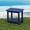 NAVY, variant on Cobiod 14 x 18.4 Inch Double Tier All Weather Patio End Table HDPE Outdoor End Table for Porch Lawn Poolside Fire Pit Durable Fits Adirondack Chairs,navy