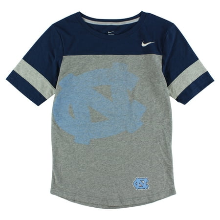 Nike Women's North Caroline Tar Heels Championship Drive Fan Top Heather Grey S