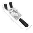 thumbnail image 2 of DEEPCRAFF Poignée de Frein de Fauteuil Roulant de Transport ABS pour Utilisateurs de Fauteuil Roulant 1 Paire, 2 of 8