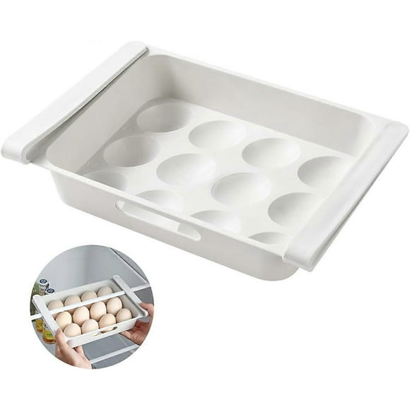 Refrigerator Storage Box Space Saving Refrigerator Storage Box Adjustable Drawer Refrigerator Storag