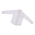 thumbnail image 1 of Camisa De Vestir Formal Blanca De Manga Larga Para Cuerpo De Zulema Figura de acción ropa, 1 of 8