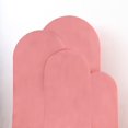 thumbnail image 6 of BalsaCircle 4 Rose Gold Fitted Metallic Spandex Round Top Wedding Arch Backdrop Stand Covers Set Wedding Party Events, 6 of 8
