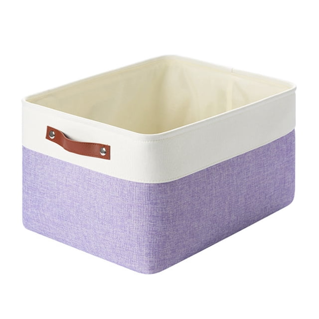 Stackable Wardrobe Storage Box, Thickened Foldable Organizer for Toys and Snacks
