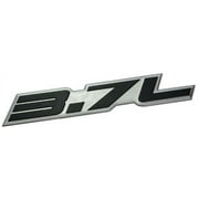 3.7L Liter Embossed Black on Highly Polished Silver Real Aluminum Auto Emblem Badge Nameplate for Dodge Ram Jeep Grand Cherokee Mazda Ford F-150 Grand Cherokee Wrangler Sport Chevy Chevrolet GM Nissan